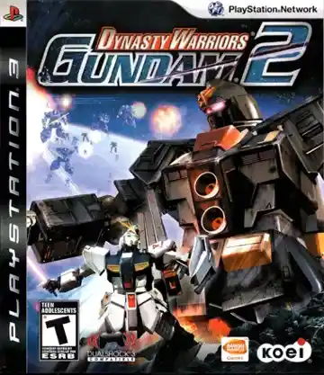 Dynasty Warriors - Gundam 2 (USA) (v1.01) (Disc) (Update) box cover front